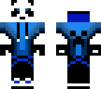panda azul
