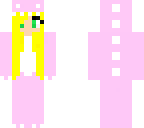 pink dinosaur suit