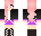 pink haired katelyn