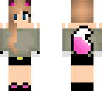 pink wolf girl