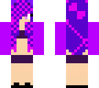 purple loving girl rebel