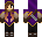 purple medieval rogue
