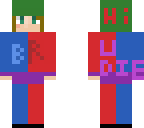 r vs b girl