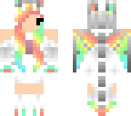 rainbow dragon chibi