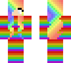 rainbow girl