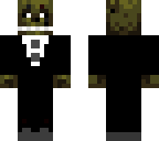 springtrap in a tux with headphones