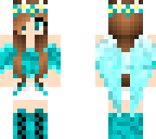 teal skin
