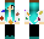 turquoise painter