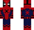 updated spiderman with deadpool mask