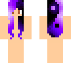 yin yang girl hair base