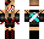 blue and red assassin