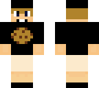 cookie shirt man with trademark bandana
