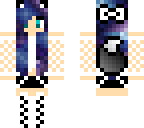 cute galaxy fox girl edit