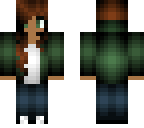 green hoodie