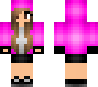 my skin pink