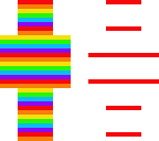part rainbow