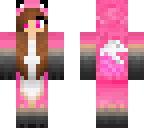 pink fox girl