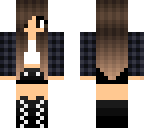 plaid girl