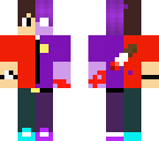 purple guy half ordinary boy