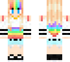 rainbow girl