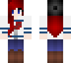red girl uniform
