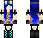 steampunk girl blue -edited-