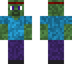 a zombie lost in mineworld