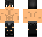 aaron without shirt