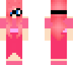 beautiful geek in pink