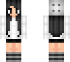black and white