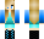 blue girl