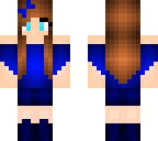blue girl