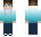blue hoodie 