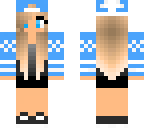 cute blue tomboy