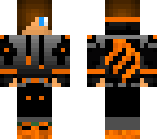 edited orange monster boy