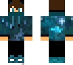 galaxy blue wolf