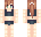 girl in swim team uniform