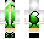 green wolf girl