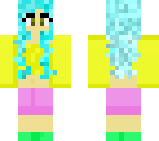 neon cool girl