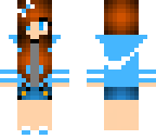 nike girl blue