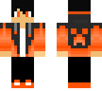 orange creeper hoodie