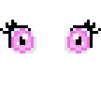 pink anime eyes
