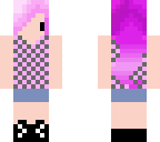 pink hair   girl