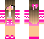 pink with sweater