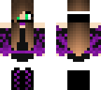 purple assassin girl