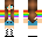 rainbow girl