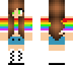 rainbow girl