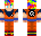 rainbow hair goku