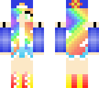 super duper rainbow girl
