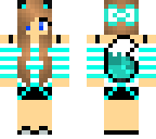 teal fox girl